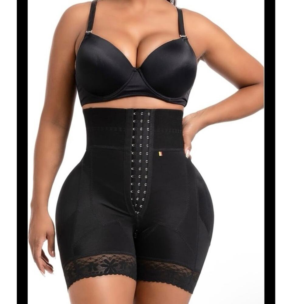 Snatched Body High Waisted Colombian Shapewear Faja BBL Short